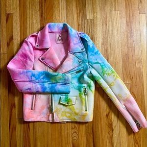 Unif I Dye Moto Jacket